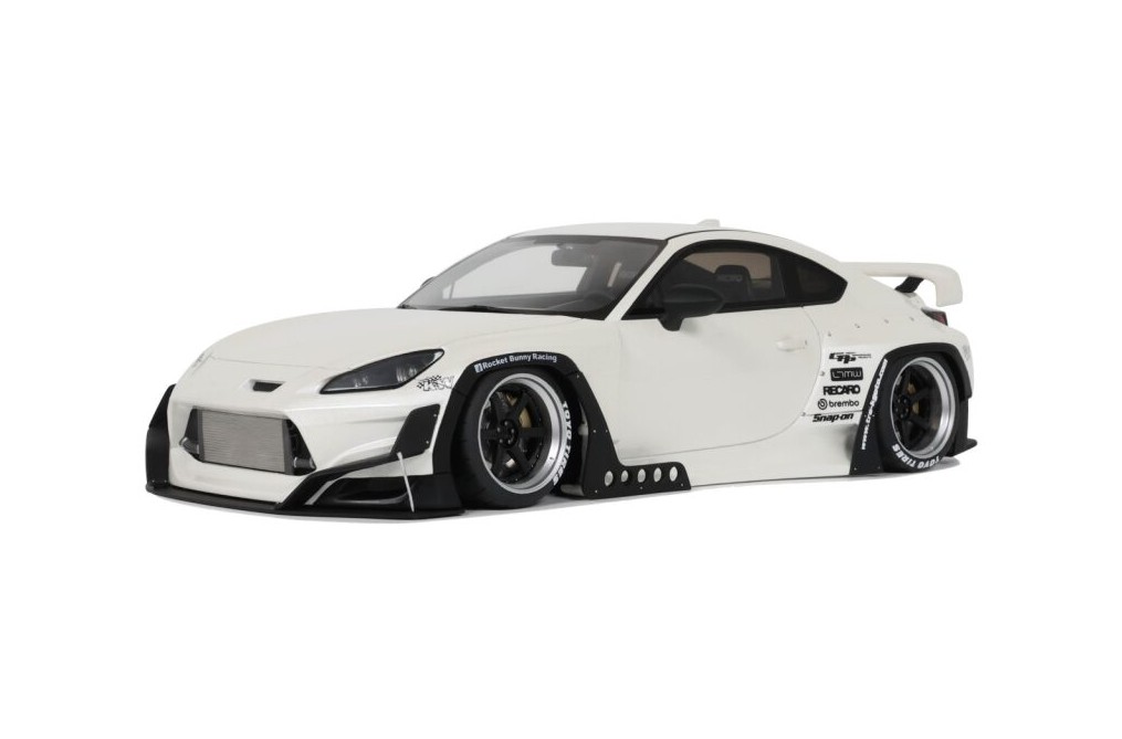 Toyota GR86 Pandem 2023 Crystal White - 1:18